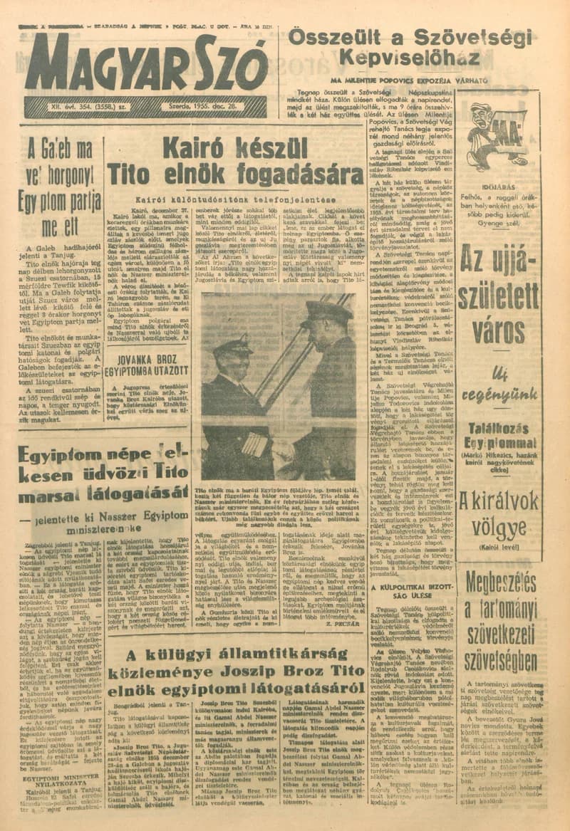 Magyar Szó, 12. évf. 1955. december 28. 354. sz. 1–8. oldal