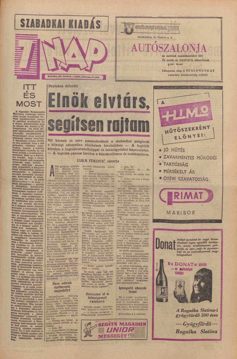 7 Nap, 24. évf. 1969. június 20. 25. sz. 1–16. oldal