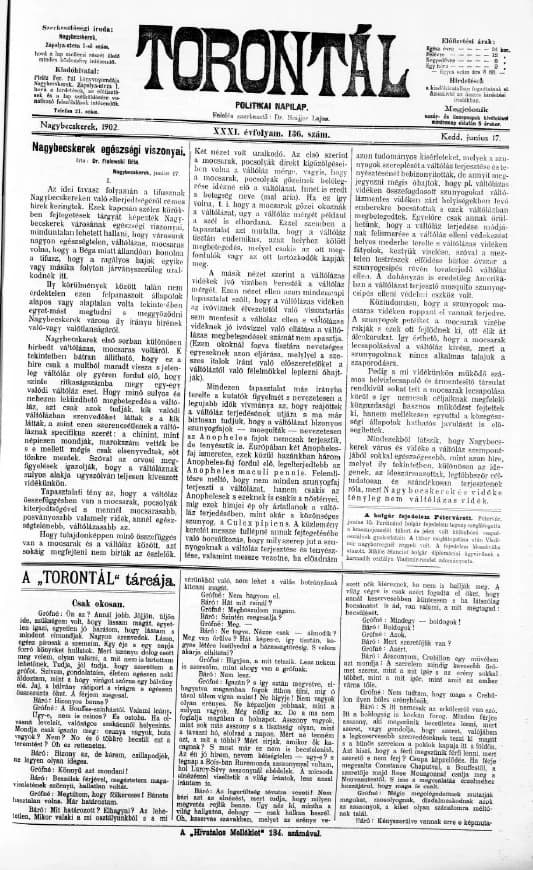 Torontál, 31. évf. 1902. június 17. 136. sz.