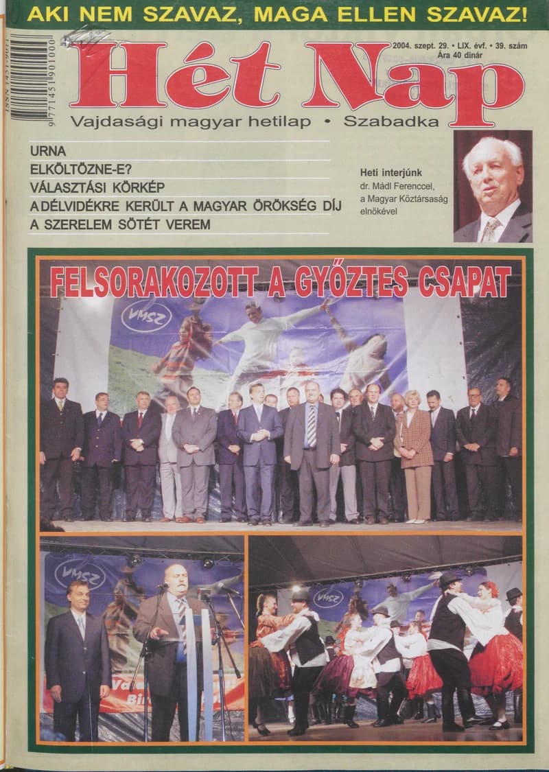 7 Nap, 59. évf. 2004. szeptember 29. 39. sz.