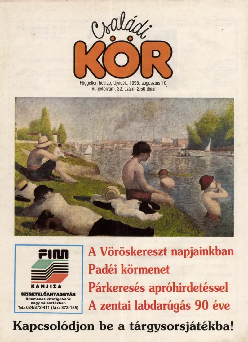 Családi Kör, 6. évf. 1995. augusztus 10. 32. sz.