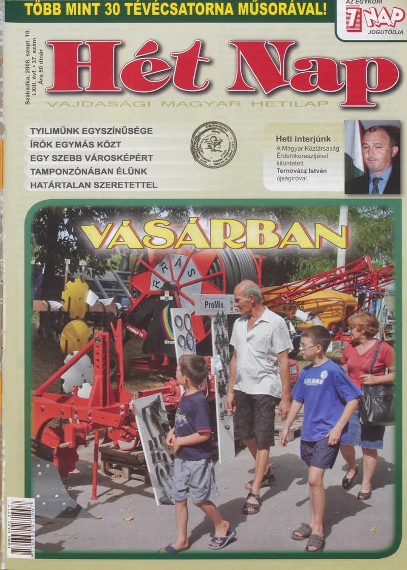 7 Nap, 63. évf. 2008. szeptember 10. 37. sz.