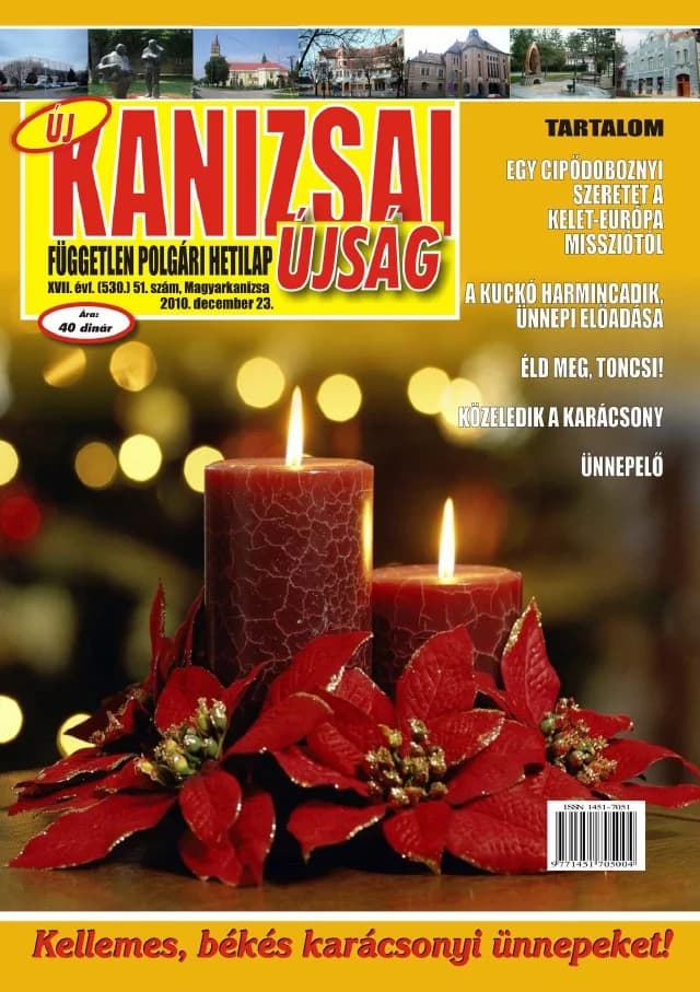 Új Kanizsai Újság, 17. évf. 2010. december 23. 51. sz.