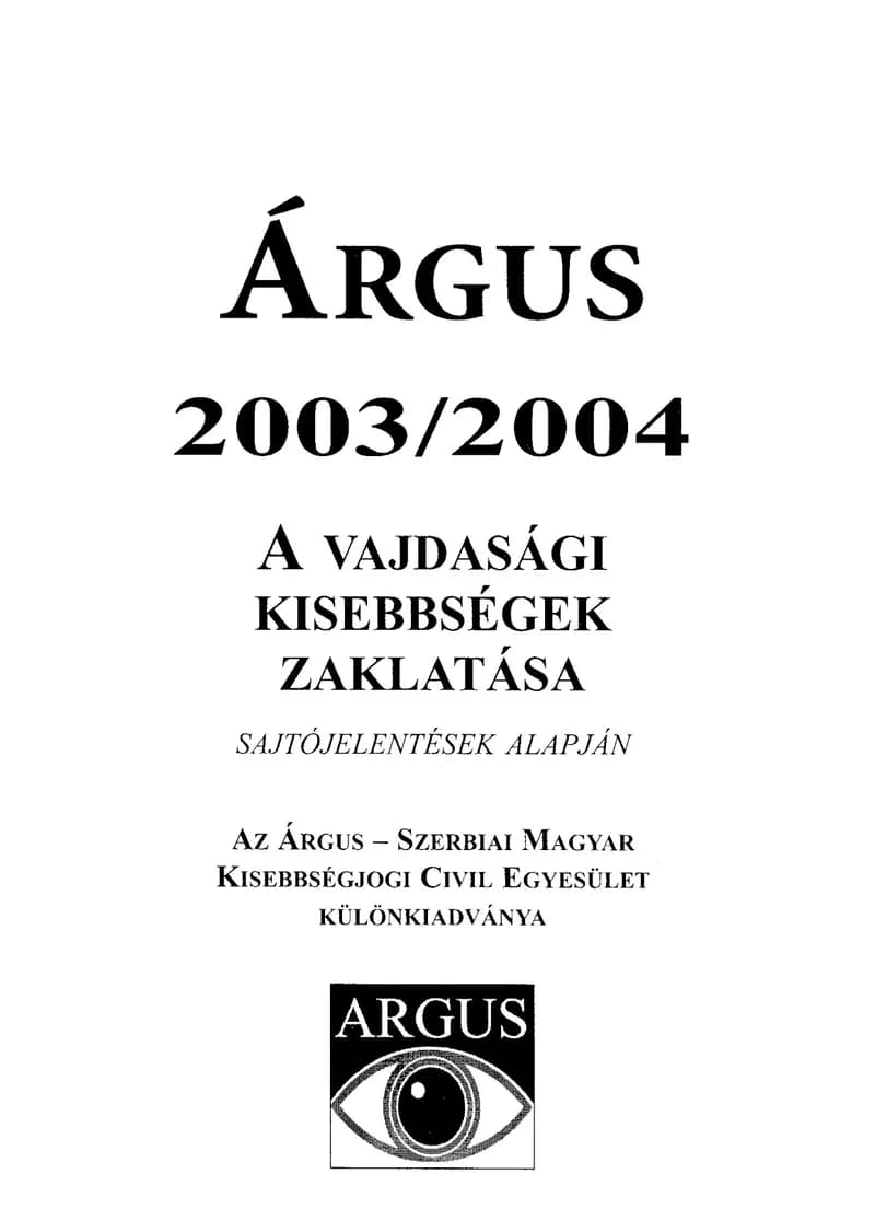 Árgus 2003/2004