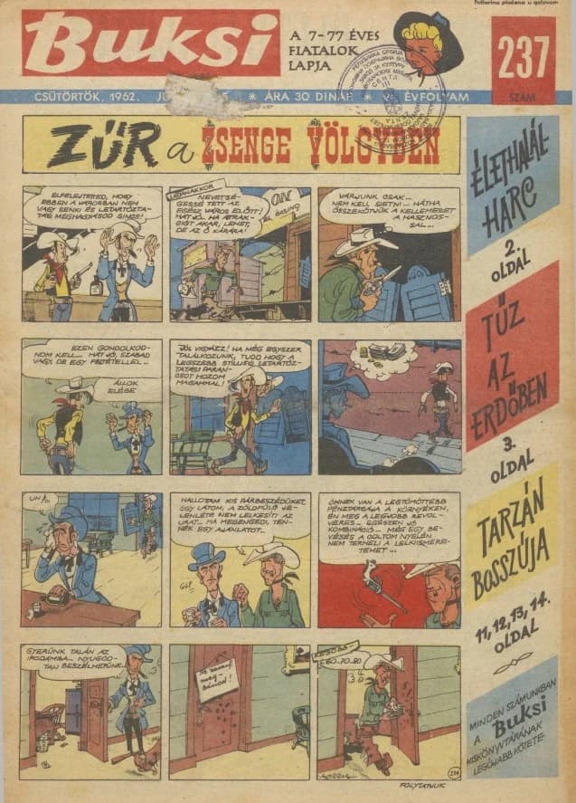 Buksi, 6. évf. 1962. július 5. 237. sz.