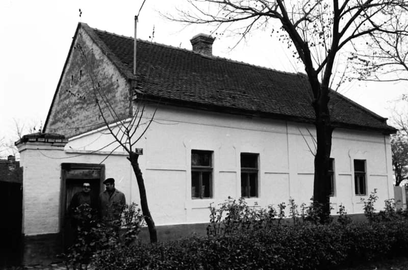 Kántor Oszkár háza Adán