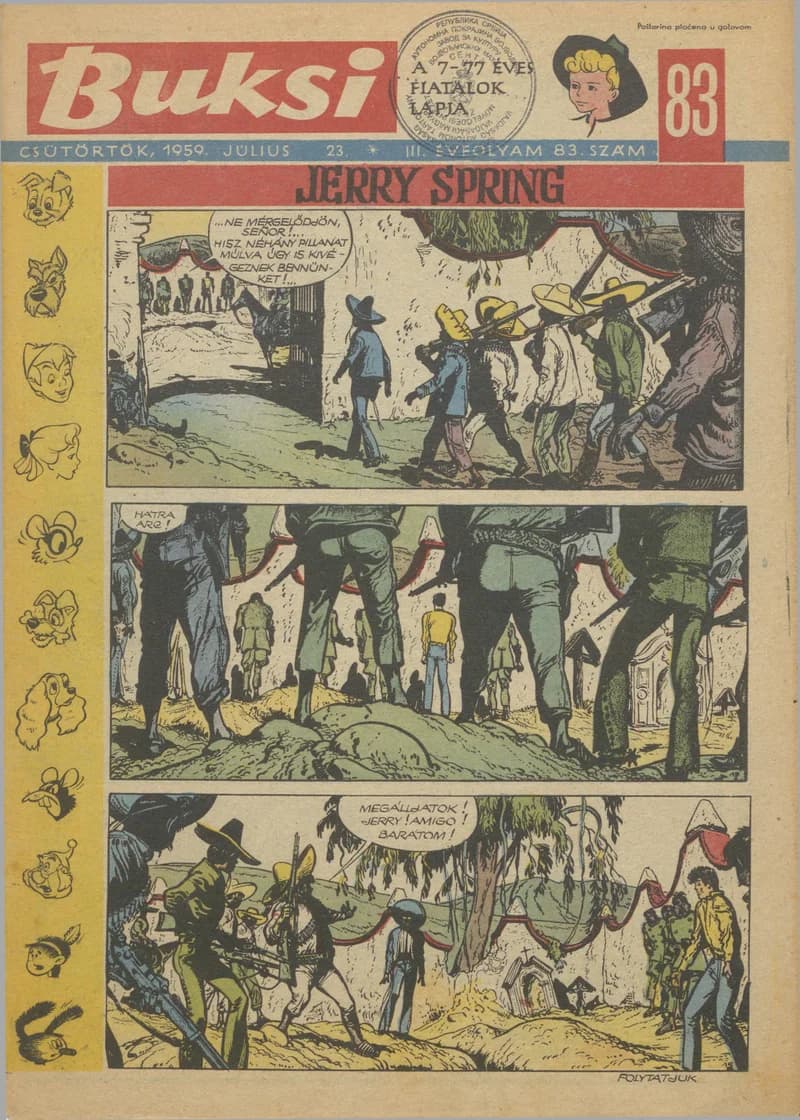 Buksi, 3. évf. 1959. július 23. 83. sz.