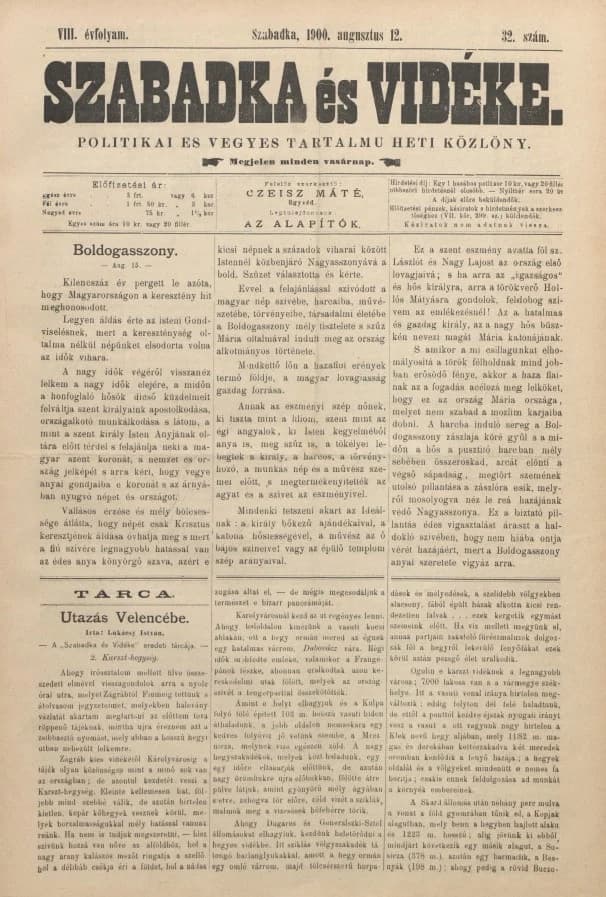 Szabadka és vidéke II, 8. évf. 1990. augusztus 12. 32. sz.