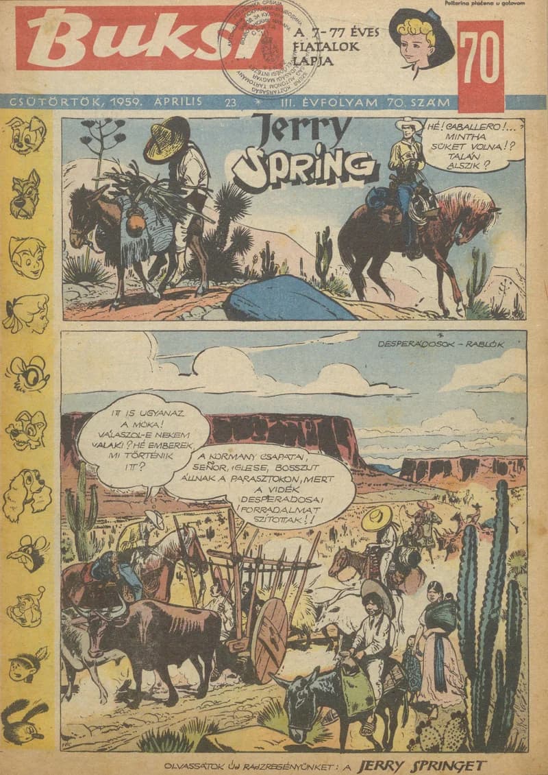 Buksi, 3. évf. 1959. április 23. 70. sz.