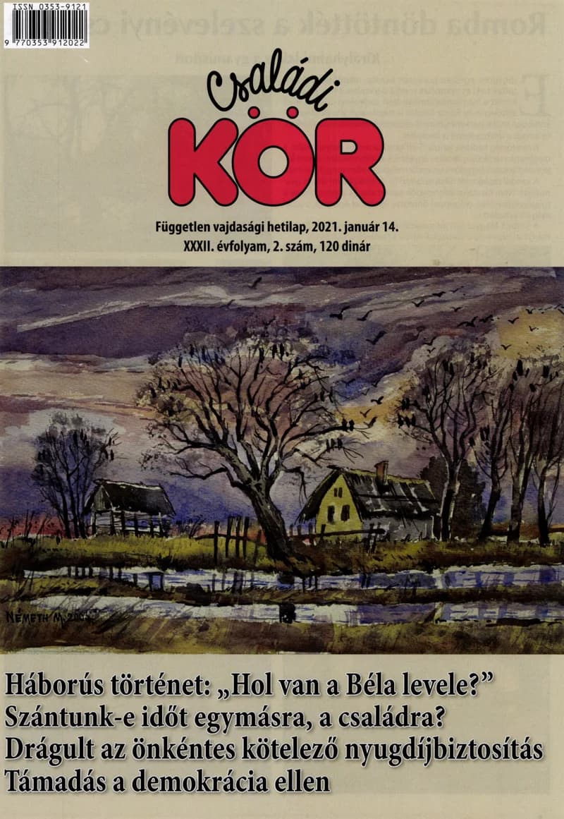 Családi Kör, 32. évf. 2021. január 14. 2. sz.