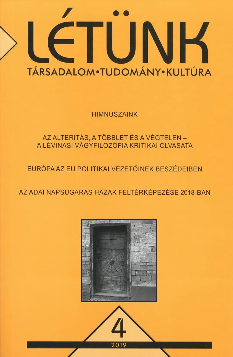 Létünk, 49. évf. 2019. 4. sz. 1–213. oldal