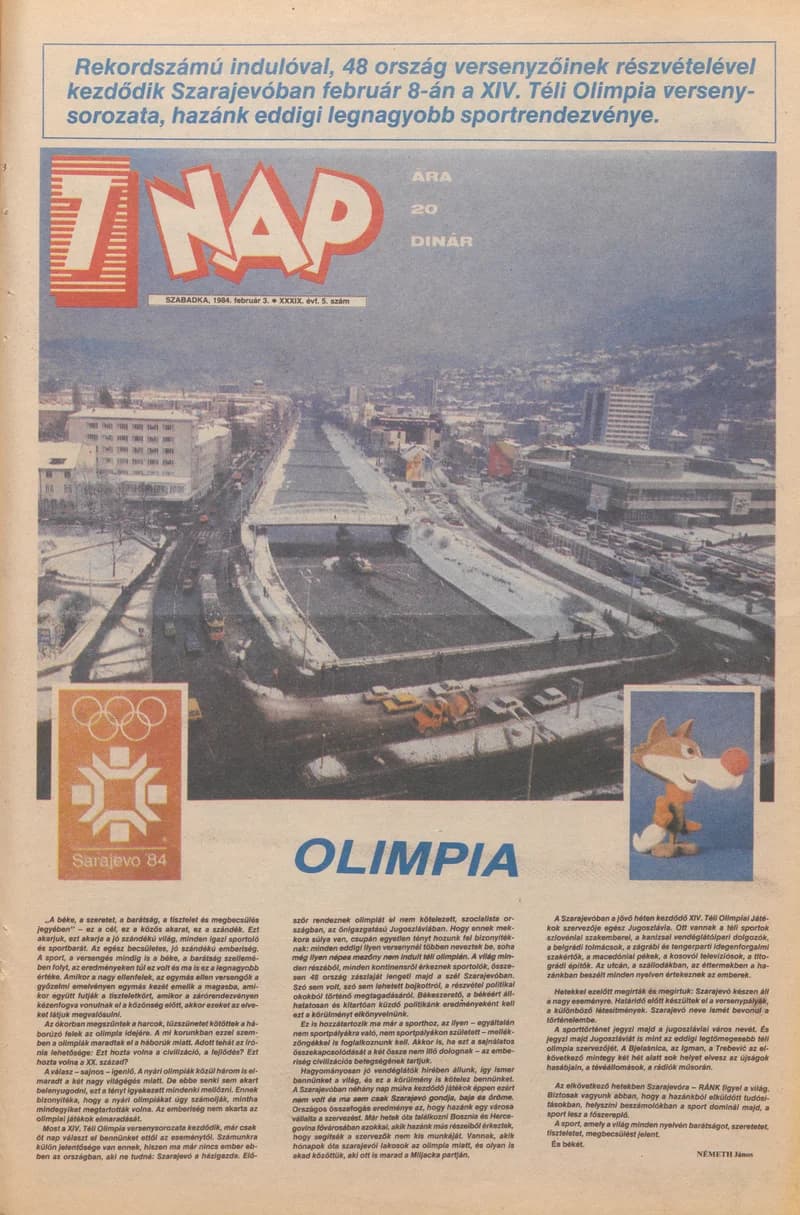 7 Nap, 39. évf. 1984. február 3. 5. sz. 1–12. oldal