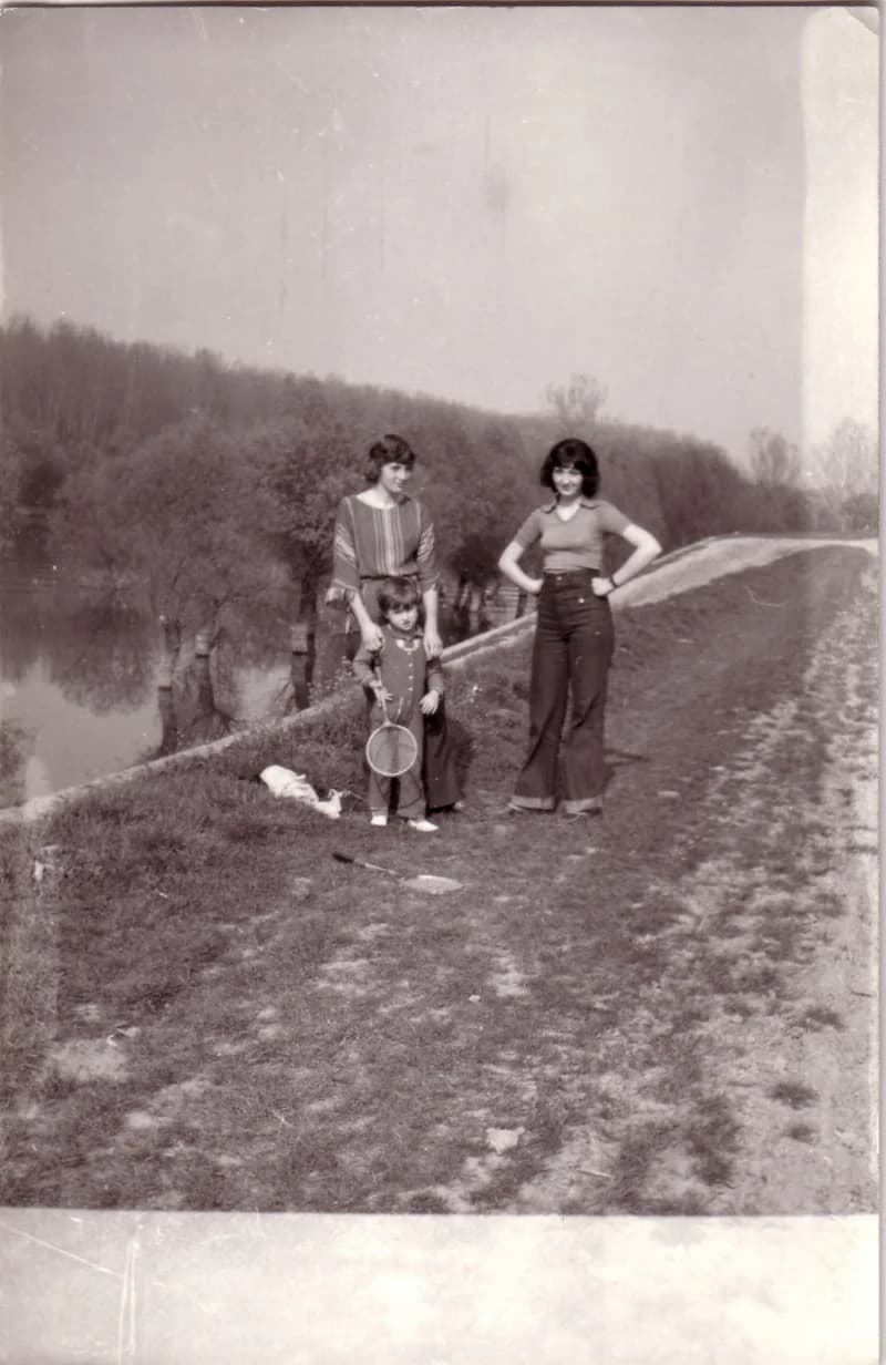 Tisza áradáskor a töltésen