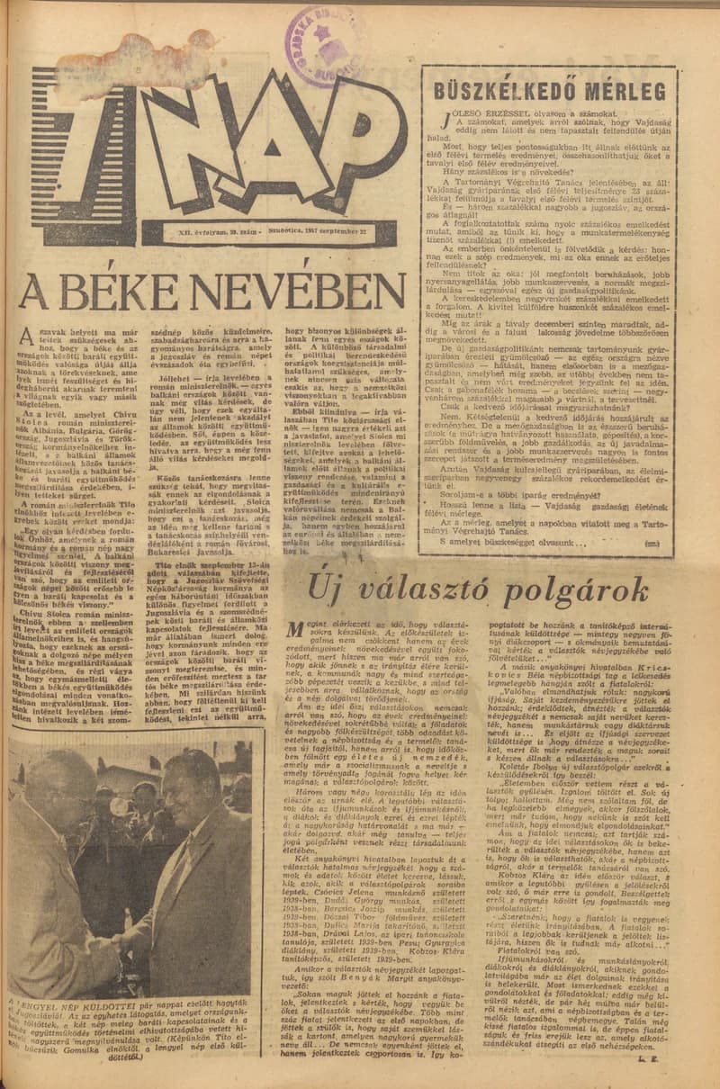 7 Nap, 12. évf. 1957. szeptember 22. 39. sz.