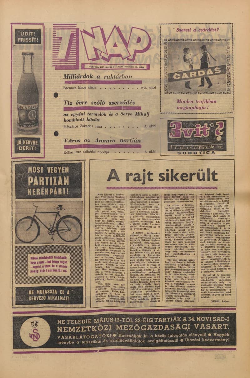 7 Nap, 22. évf. 1967. május 5. 19. sz. 1–20. oldal