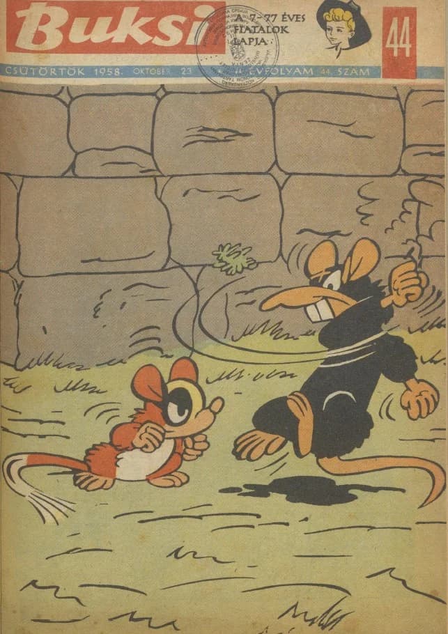 Buksi, 2. évf. 1958. október 23. 44. sz.