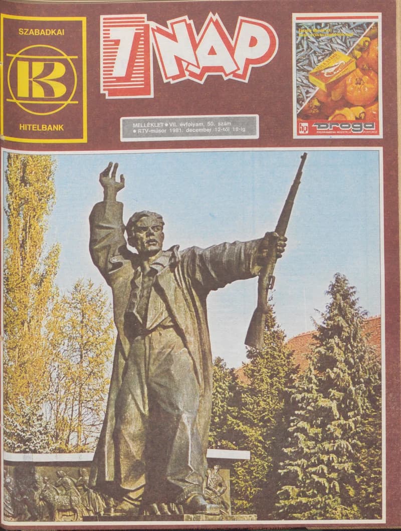 7 Nap melléklet, 7. évf. 1981. december 12. – 18. 50. sz.