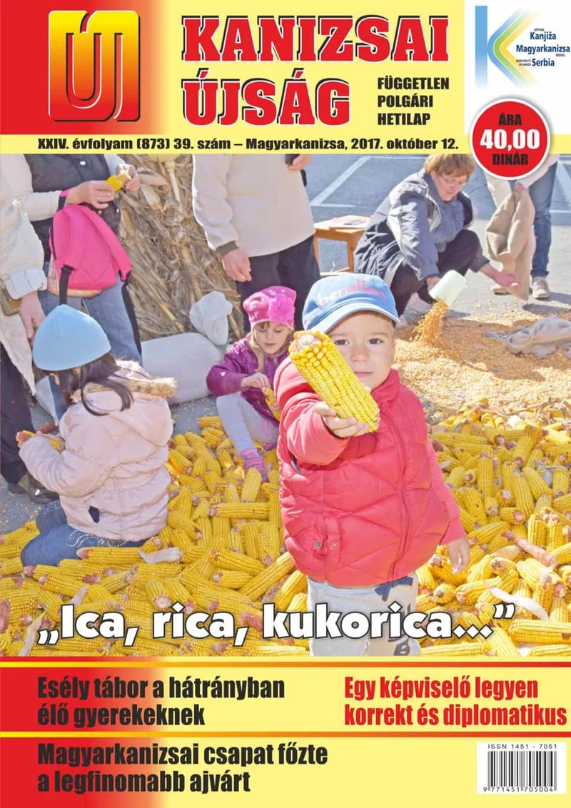 Új Kanizsai Újság, 24. évf. 2017. október 12. 39. sz.