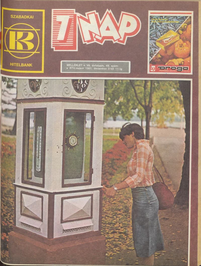 7 Nap melléklet, 7. évf. 1981. december 5. – 11. 49. sz.