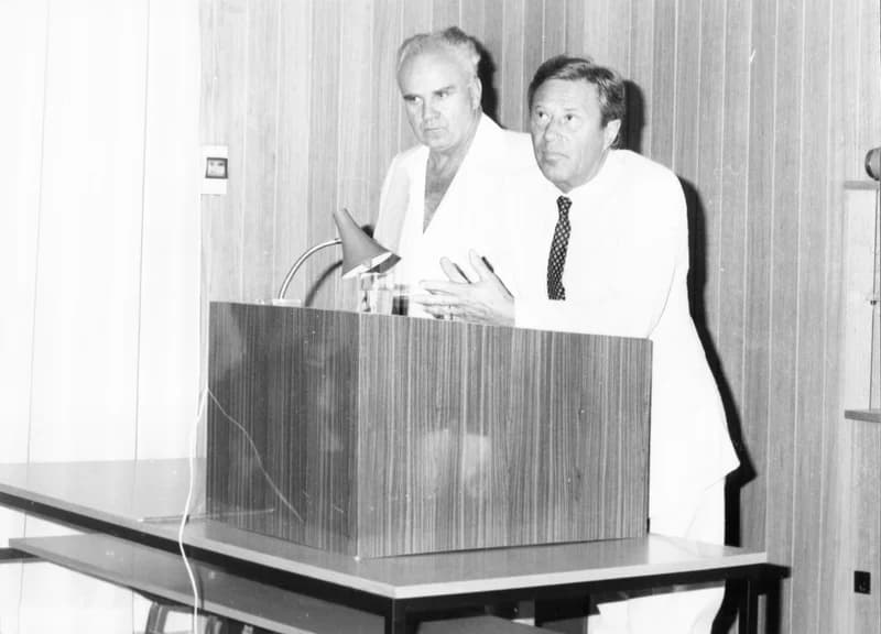 Dr. Burány Béla és Dr. Kosiczki Ferenc