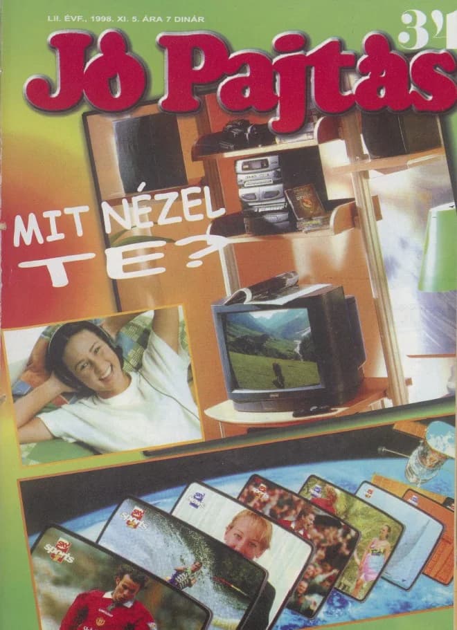 Jó Pajtás, 52. évf. 1998. november 5. 34. sz.