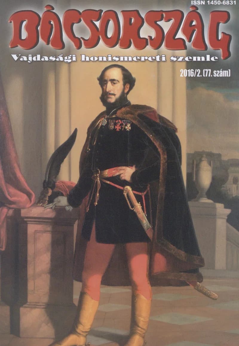 Bácsország, 22. évf. 2016. 2. sz.