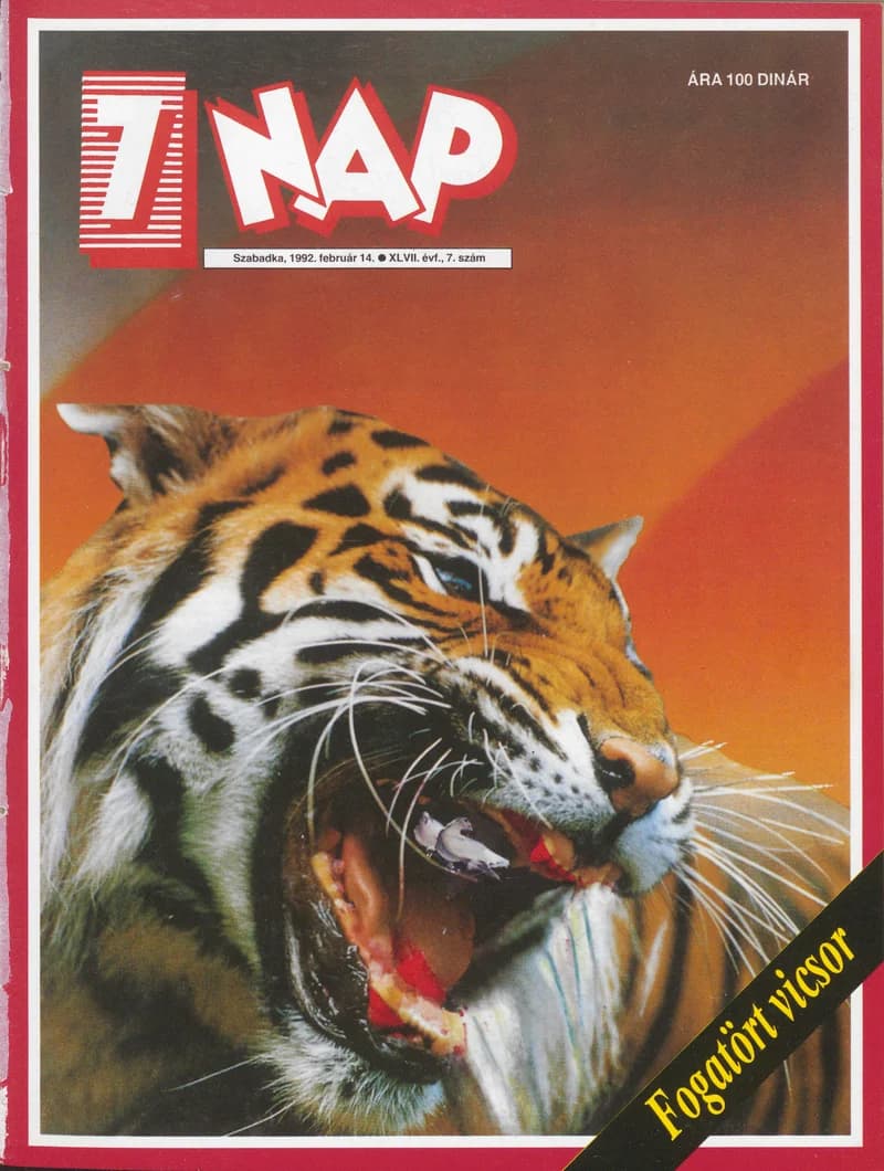 7 Nap, 47. évf. 1992. február 14. 7. sz. 1–68. oldal