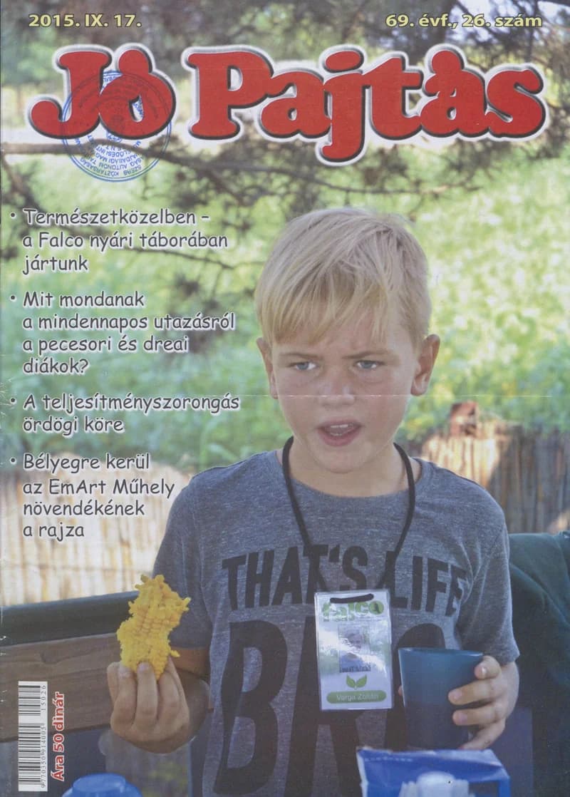 Jó Pajtás, 69. évf. 2015. szeptember 17. 26. sz.