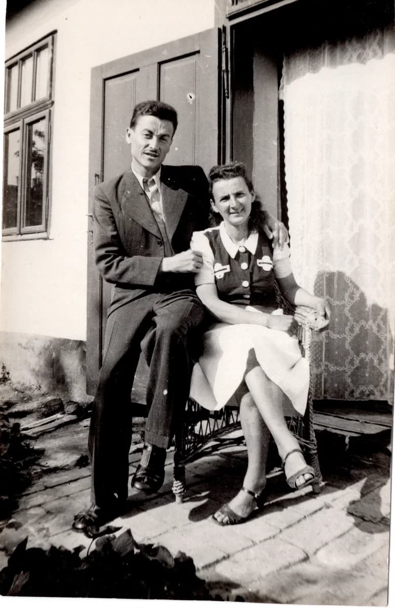 Thurzó Lajos a feleségével