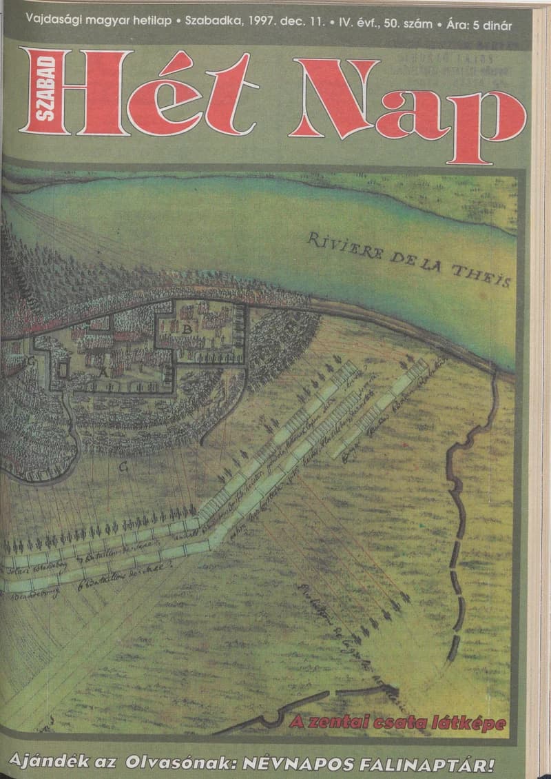 Szabad Hét Nap, 4. évf. 1997. december 11. 50. sz.
