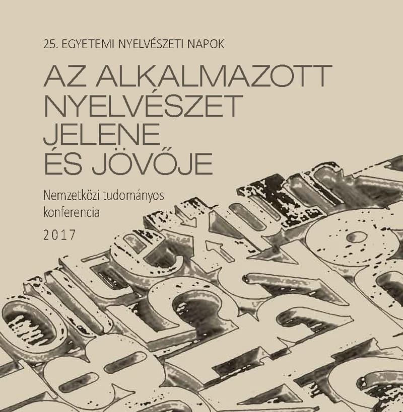 Az alkalmazott nyelvészet jelene és jövője 