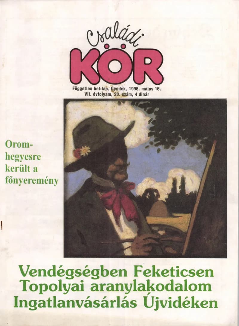 Családi Kör, 7. évf. 1996. május 16. 20. sz.