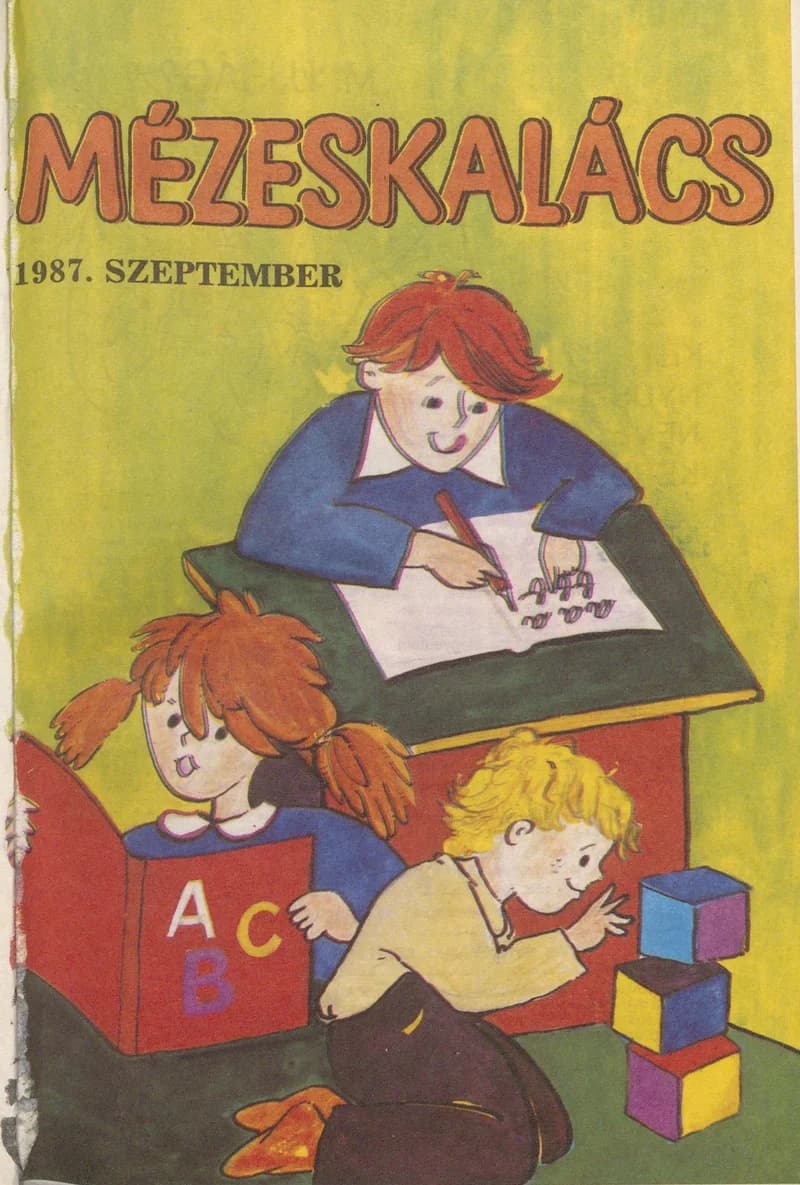 Mézeskalács, 35. évf. 1987. szeptember. 7. sz.