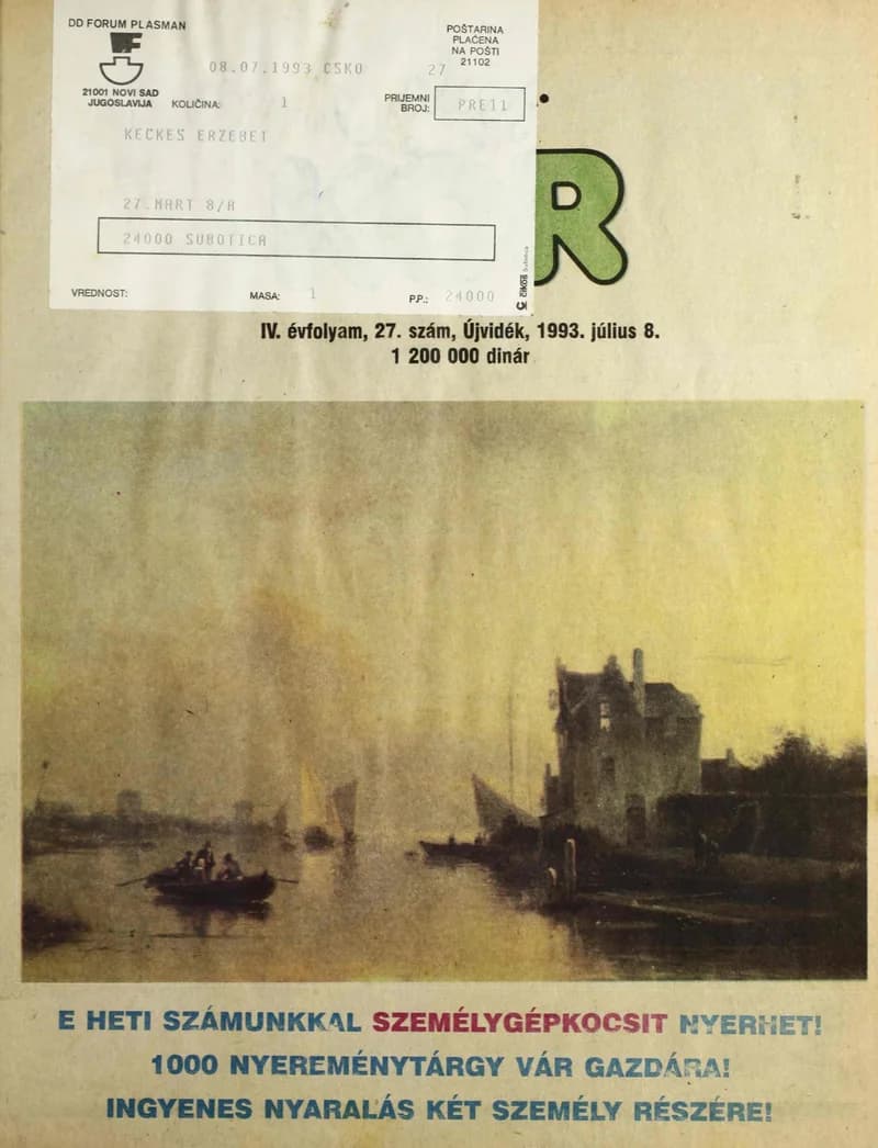 Családi Kör, 4. évf. 1993. július 8. 27. sz.