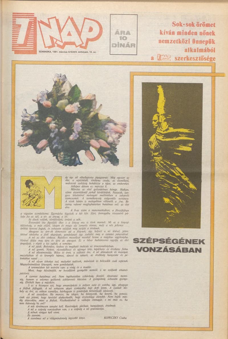 7 Nap, 36. évf. 1981. március 6. 10. sz. 1–16. oldal