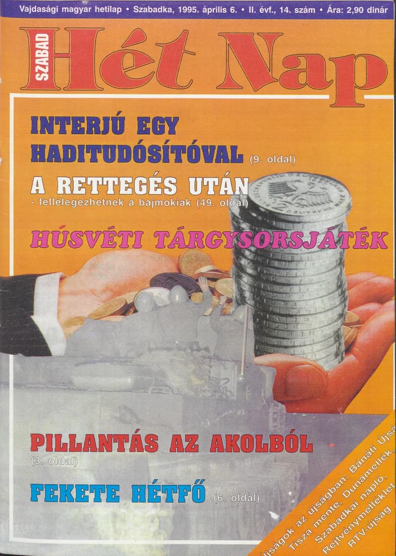 Szabad Hét Nap, 2. évf. 1995. április 6. 14. sz.