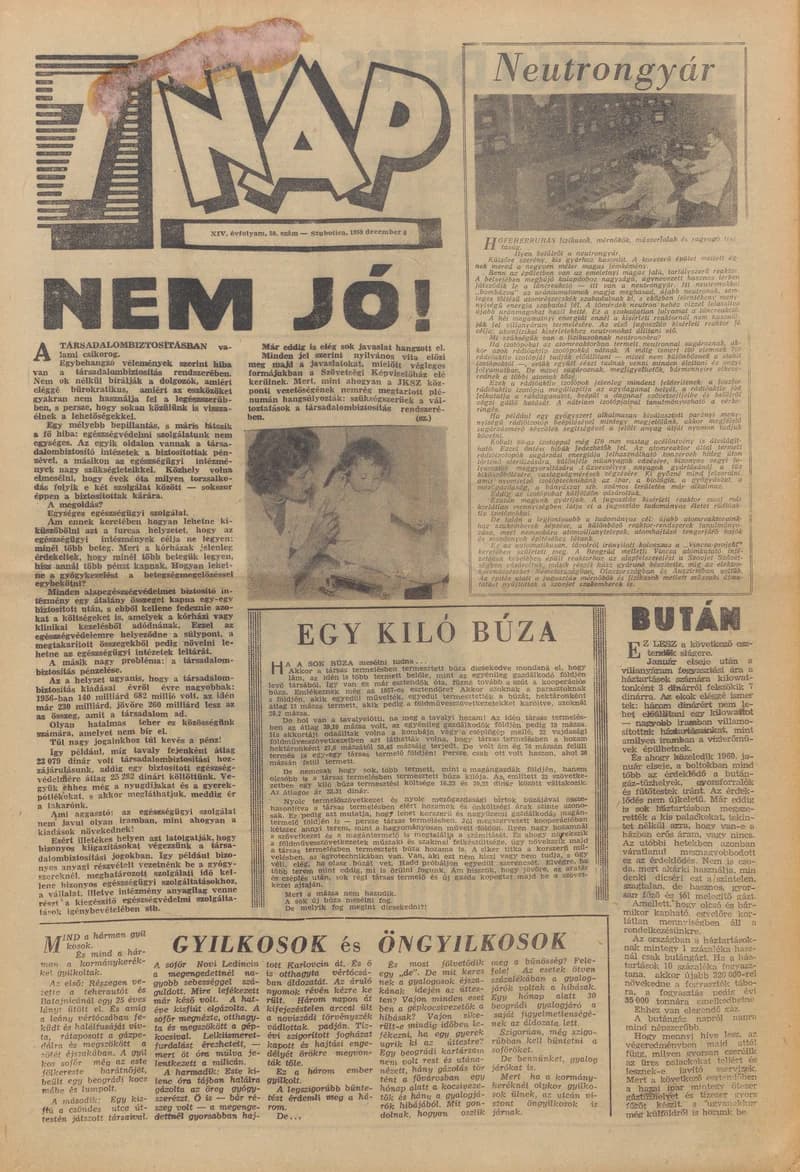 7 Nap, 14. évf. 1959. december 6. 50. sz. 1–20. oldal