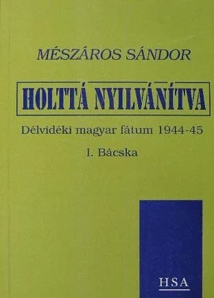 Holttá nyilvánítva 