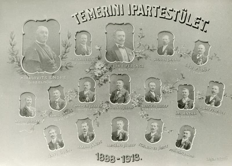 A Temerini Ipartestület tablója