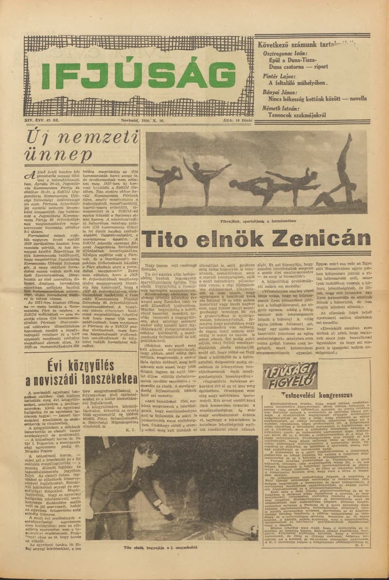 Ifjúság, 14. évf. 1958. október 16. 42. sz.