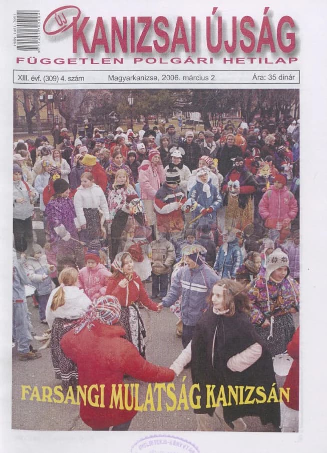 Új Kanizsai Újság, 13. évf. 2006. március 2. 4. sz.