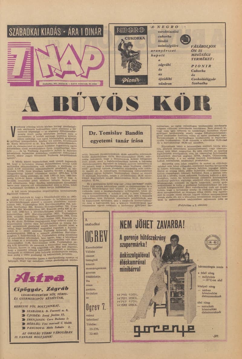 7 Nap, 26. évf. 1971. június 18. 26. sz. 1–28. oldal