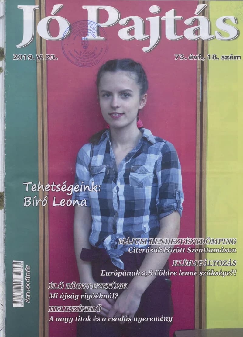 Jó Pajtás, 73. évf. 2019. május 23. 18. sz.