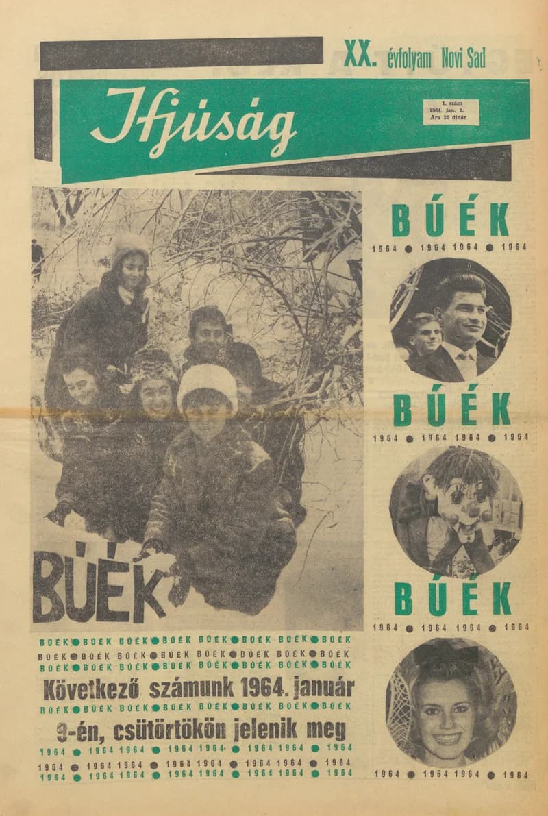 Ifjúság, 20. évf. 1964. január 1. 1. sz.