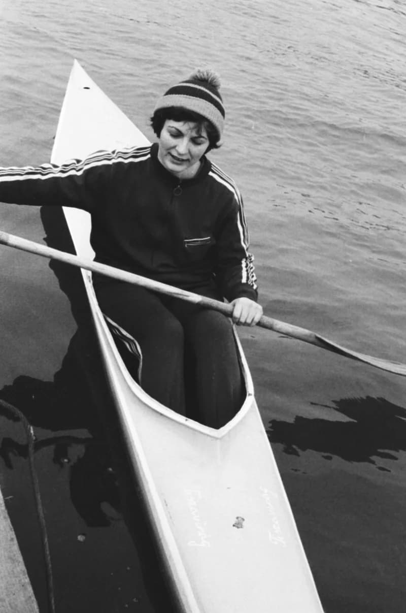 Koncz Klára országos bajnok (kajak egyes)