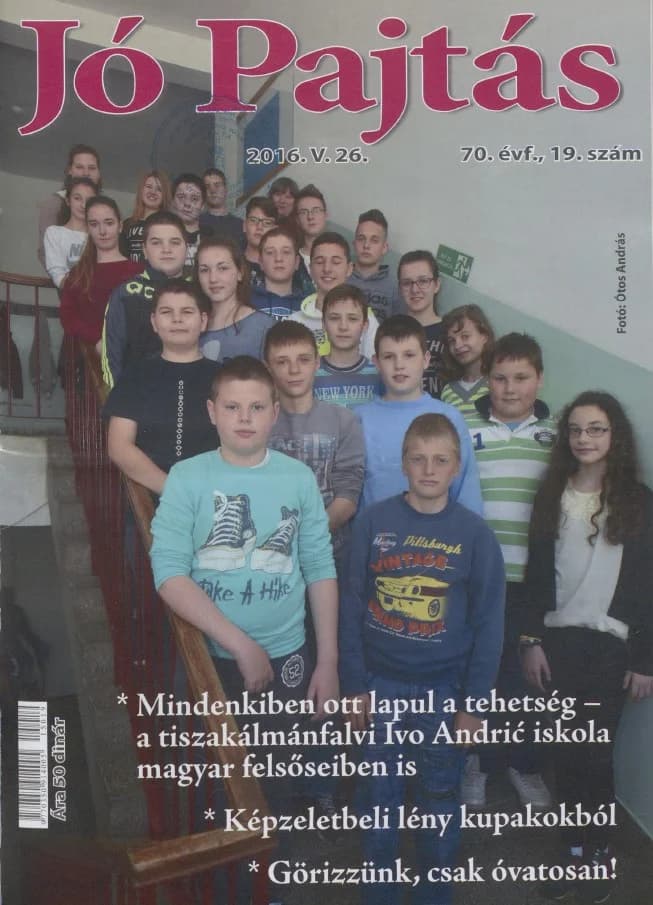 Jó Pajtás, 70. évf. 2016. május 26. 19. sz.