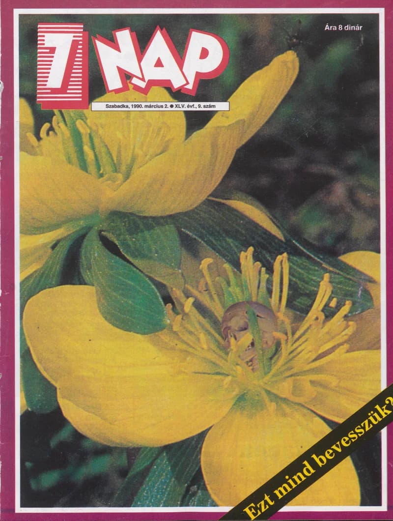 7 Nap, 45. évf. 1990. március 2. 9. sz. 1–68. oldal