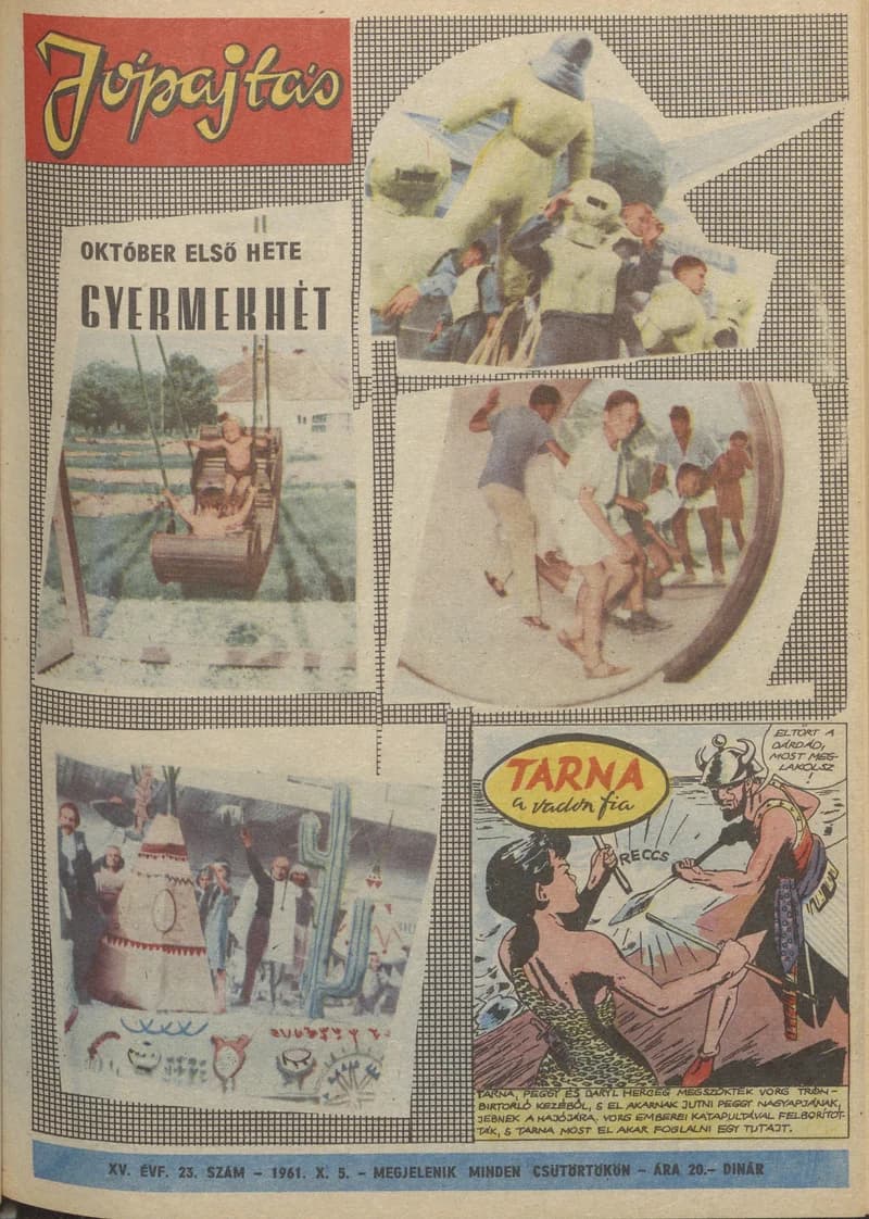 Jó Pajtás, 15. évf. 1961. október 5. 23. sz.