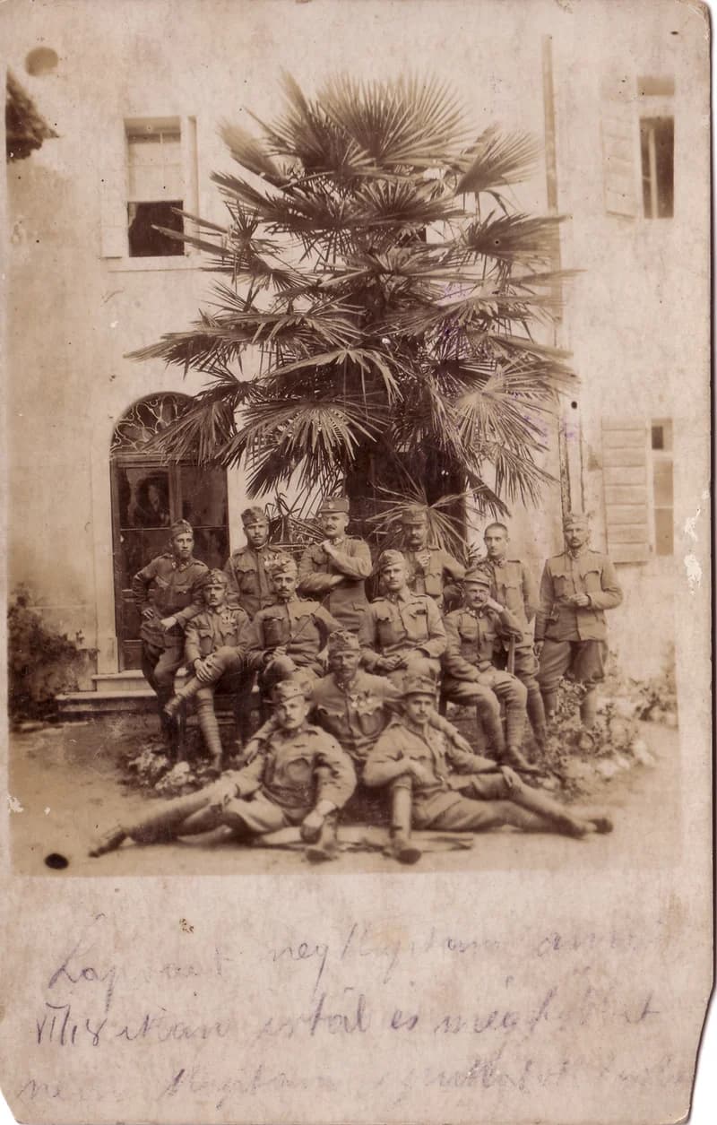 Első világháborús katona kép