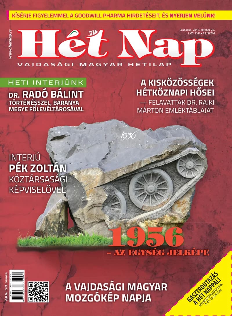 7 Nap, 71. évf. 2016. október 26. 43. sz.